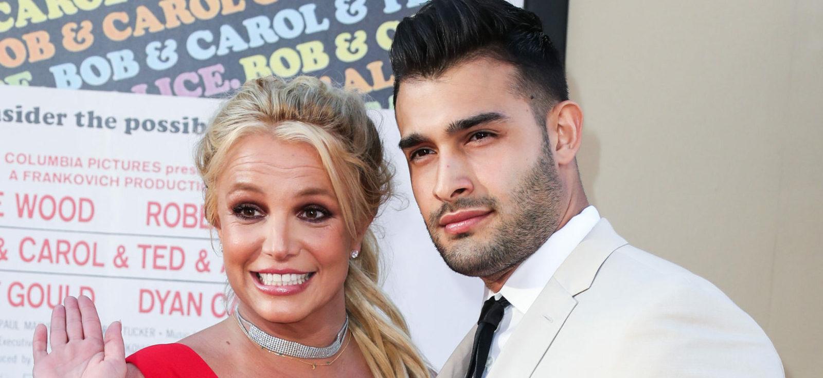 Britney Spears Requests A Margarita On Her Private Plane With Sam Asghari