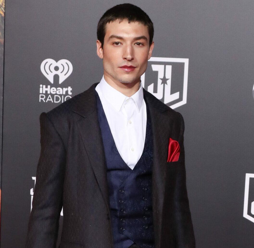 World Premiere Of Warner Bros. Pictures' 'Justice League' held at the Dolby Theatre on November 13, 2017 in Hollywood, Los Angeles, California, United States. 13 Nov 2017 Pictured: Ezra Miller.