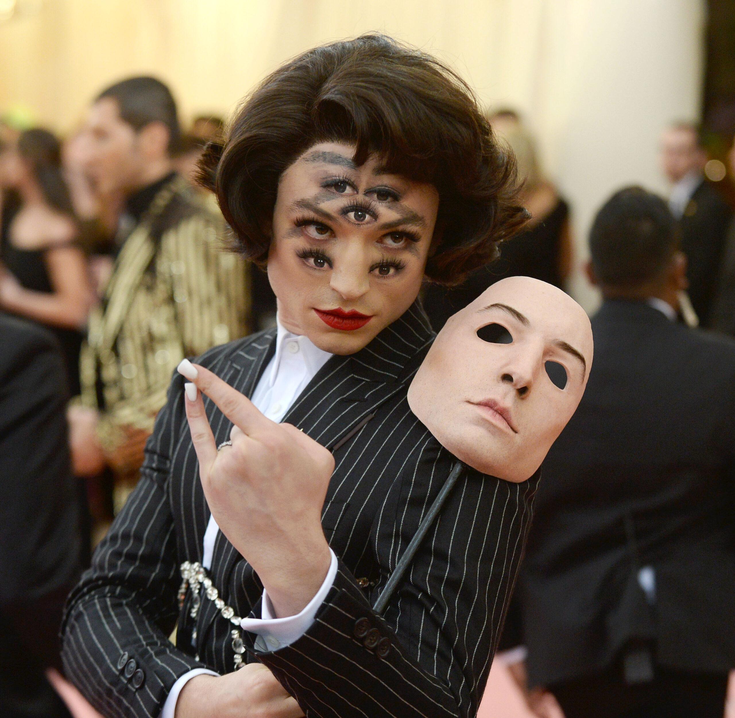 The 2019 Met Gala Celebrating Camp: Notes on Fashion - Arrivals. 06 May 2019 Pictured: Ezra Miller.