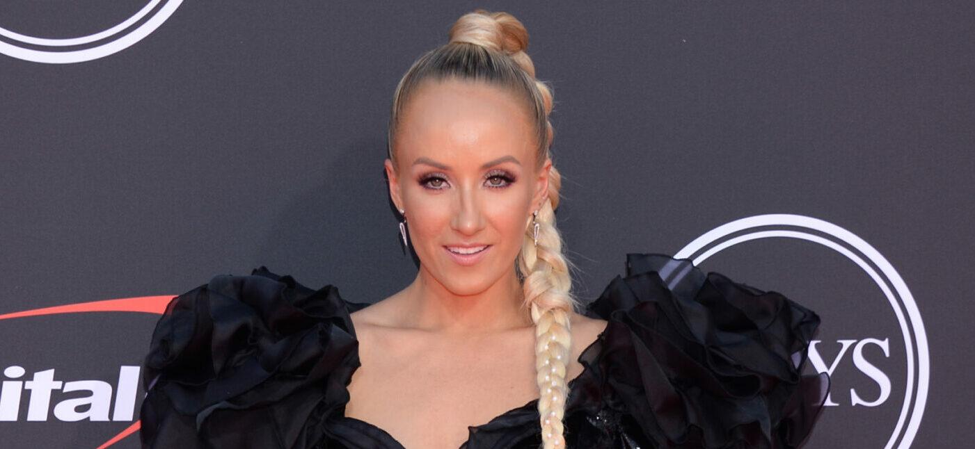 Nastia Liukin Bares Underboob In Cut-Out Swimsuit