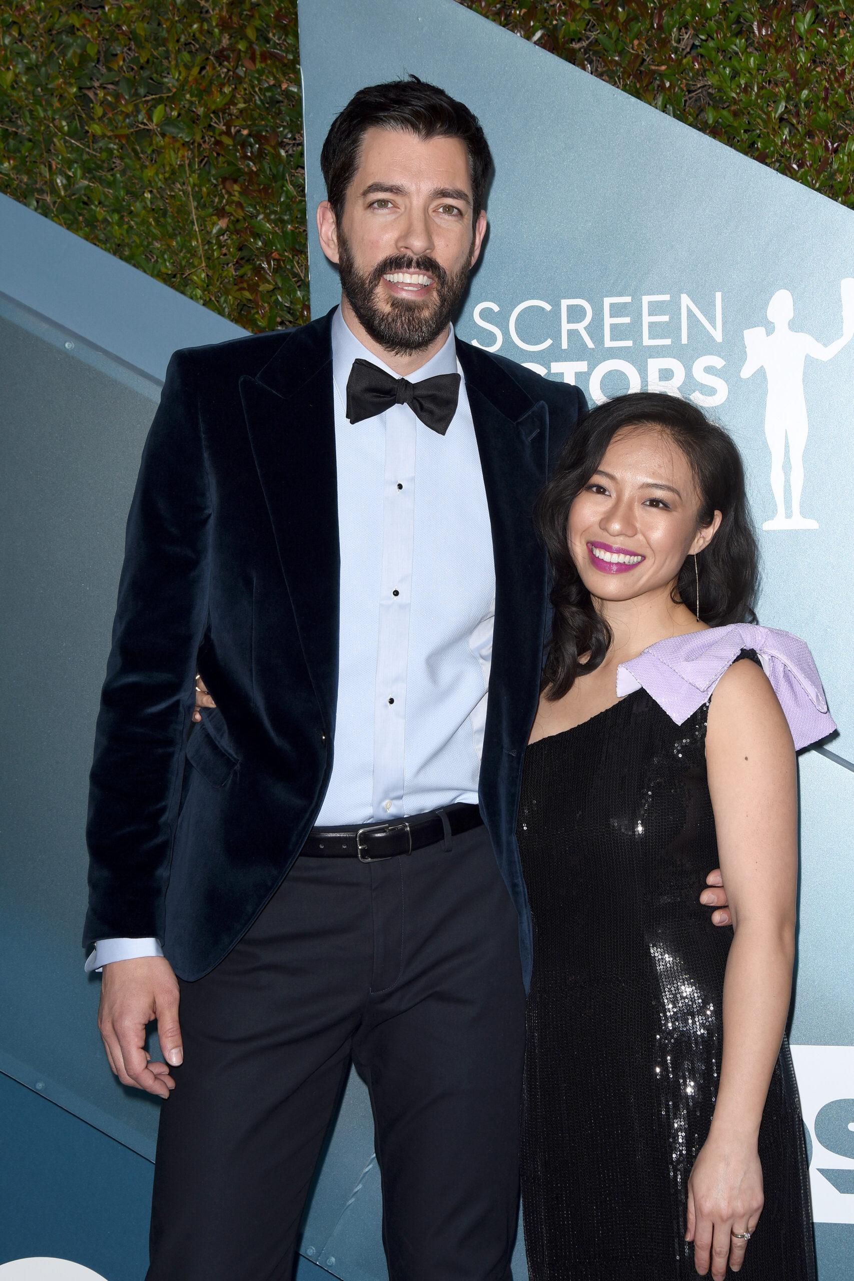 Drew Scott and Linda Phan at the 26th Screen Actors Guild Awards - Los Angeles
