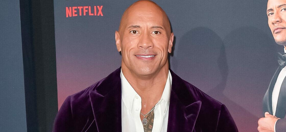 Dwayne Johnson is back to leg training after Father's Day mush