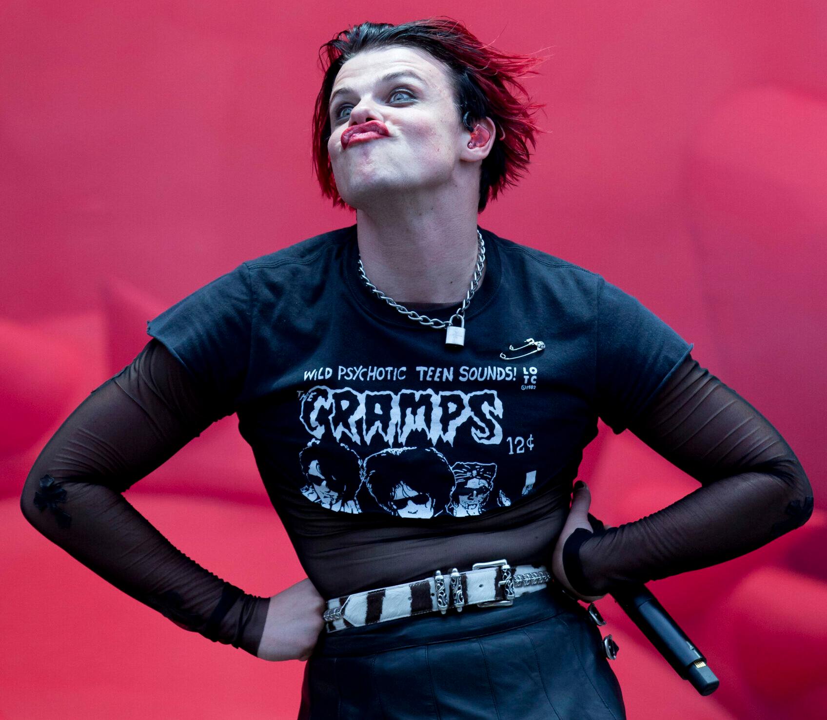 Yungblud Performs on the main stage west at this years reading festival