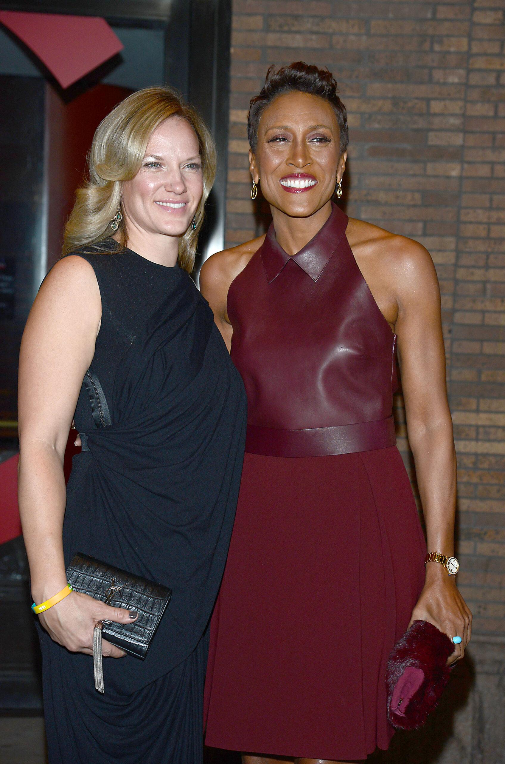 Robin Roberts and Amber Laign at the Glamour Women of the Year Awards