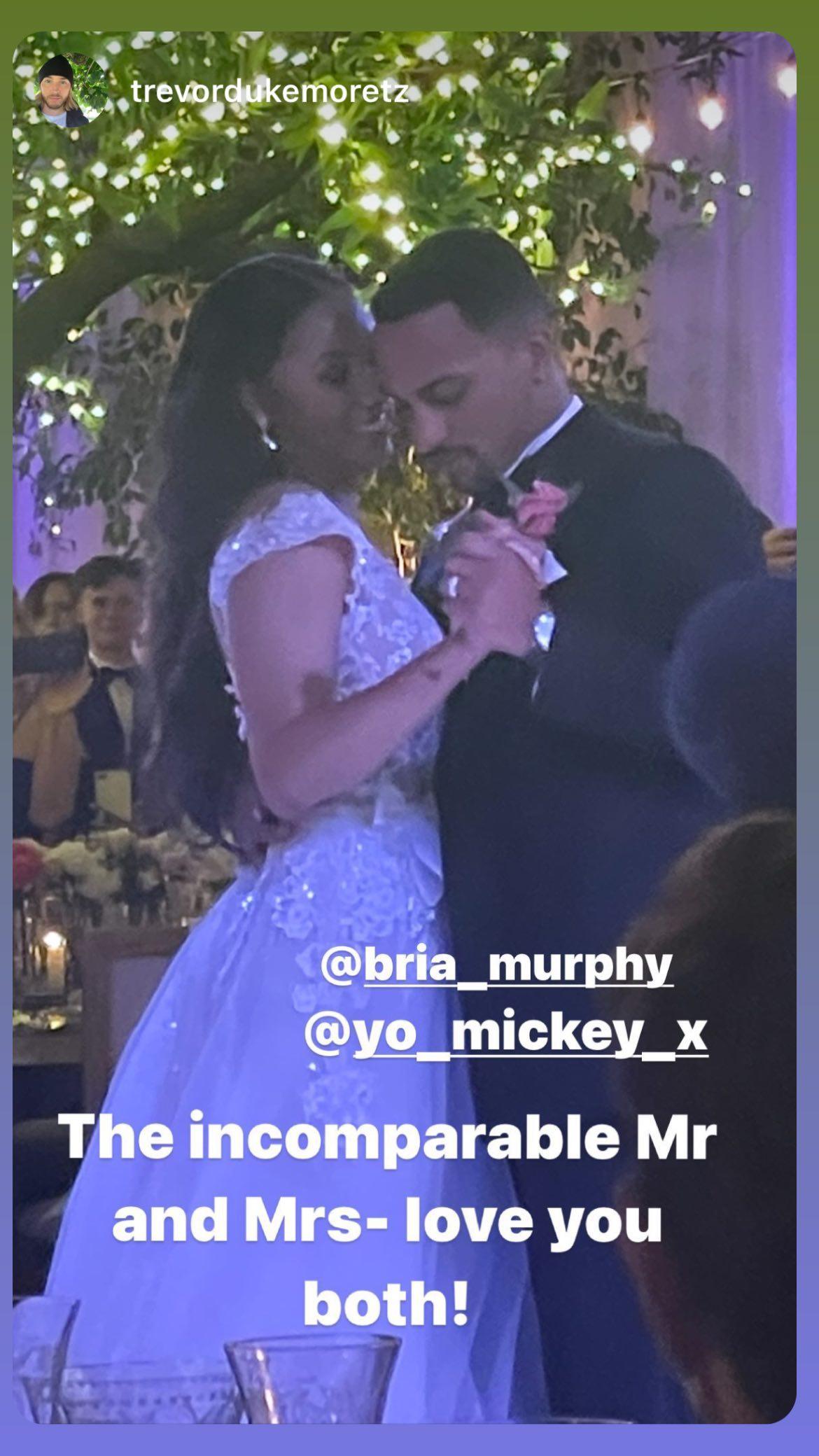 Bria Murphy weds Michael Xavier