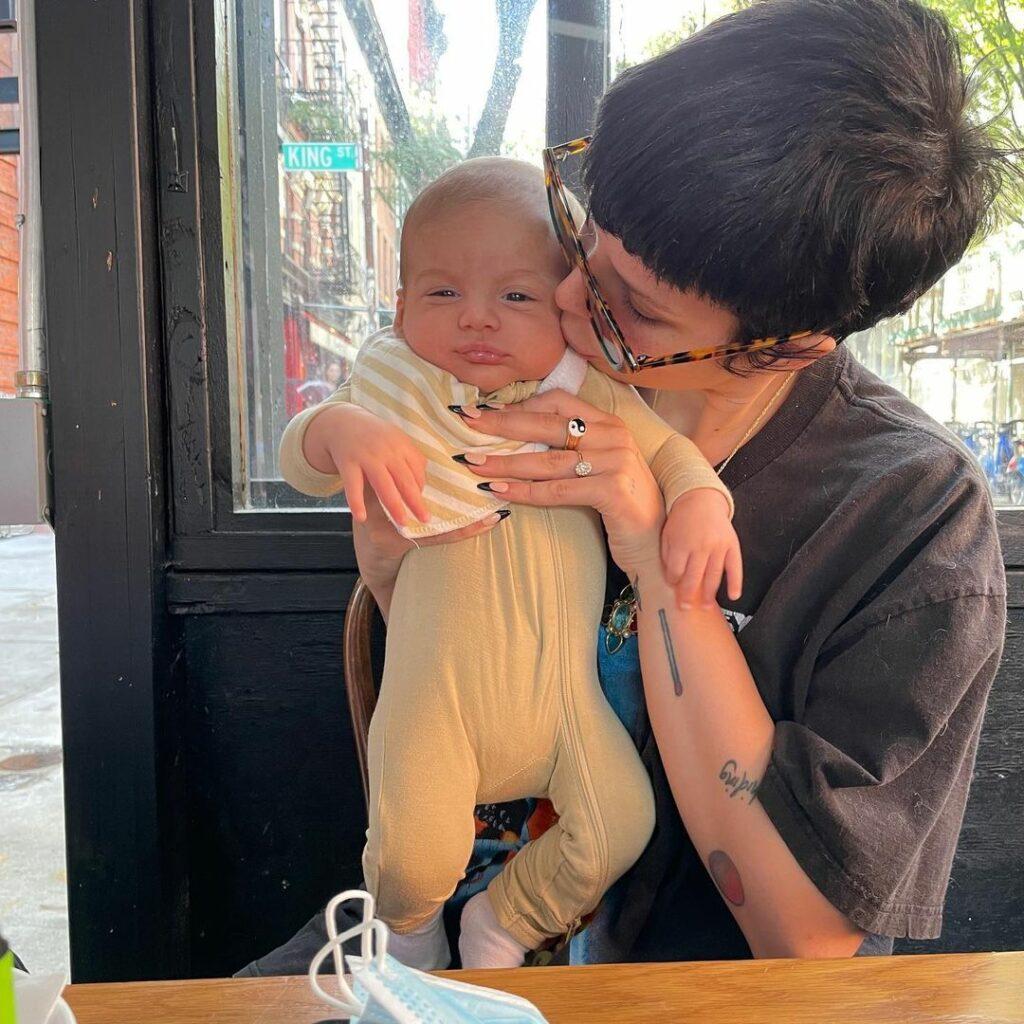 Halsey Shows LEGS After Celebrating Son's First Birthday