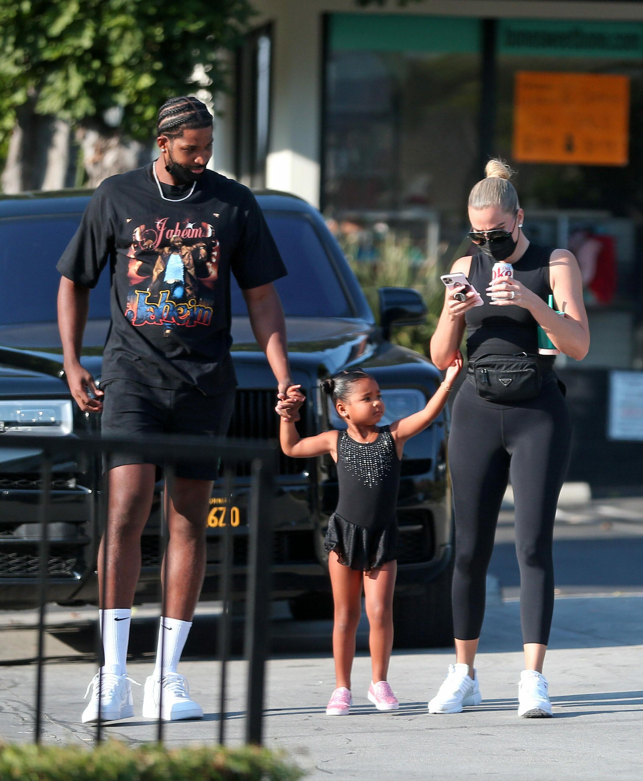 Khloe Kardashian True Thompson Tristan Thompson