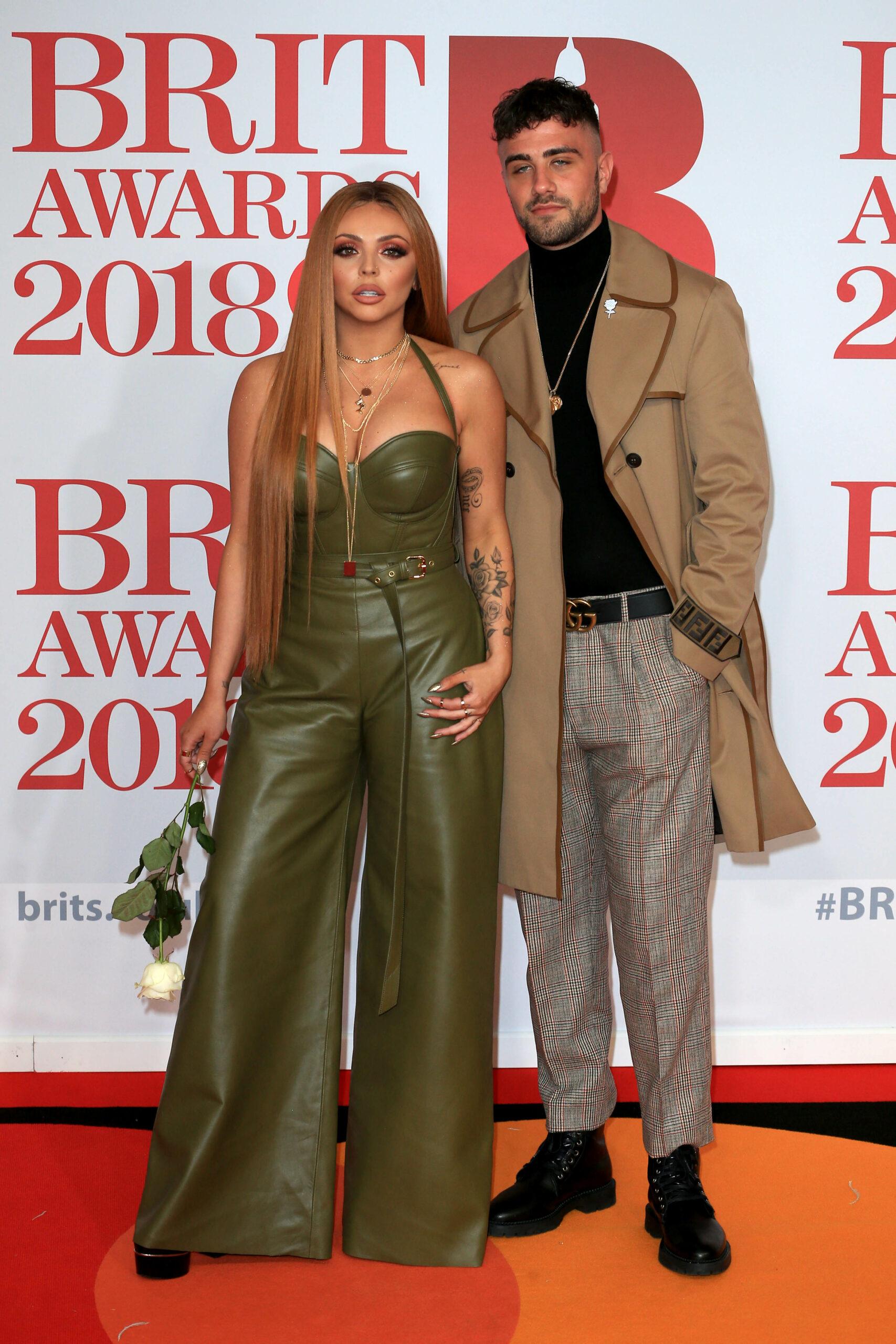Jesy Nelson & Harry James At Brit Awards