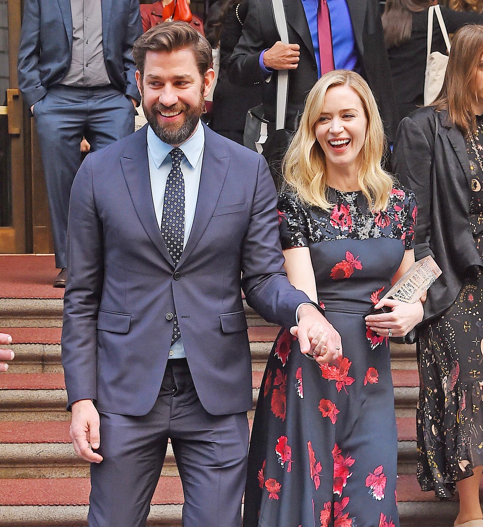 Emily Blunt and John Krasinski