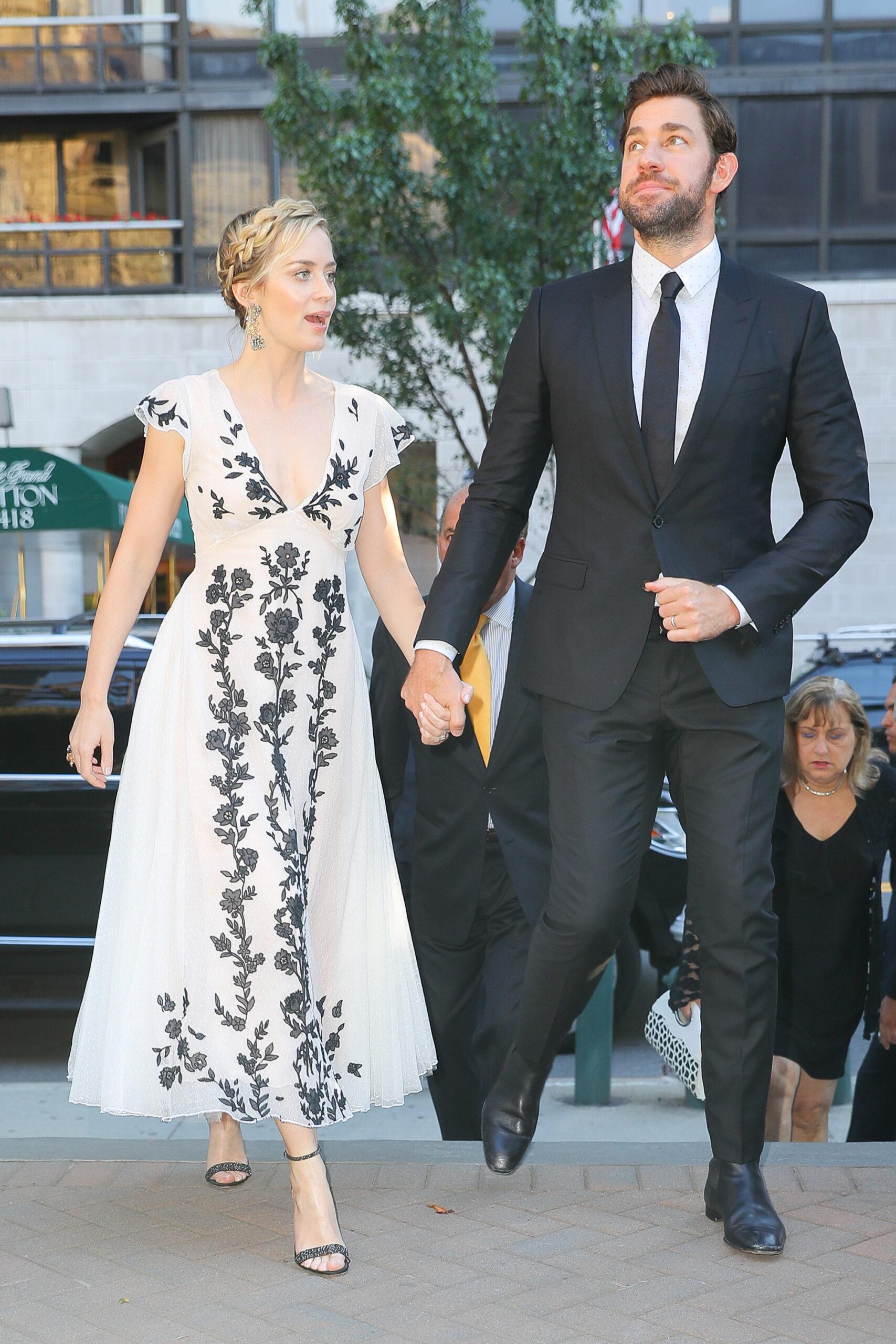 Emily Blunt and John Krasinski