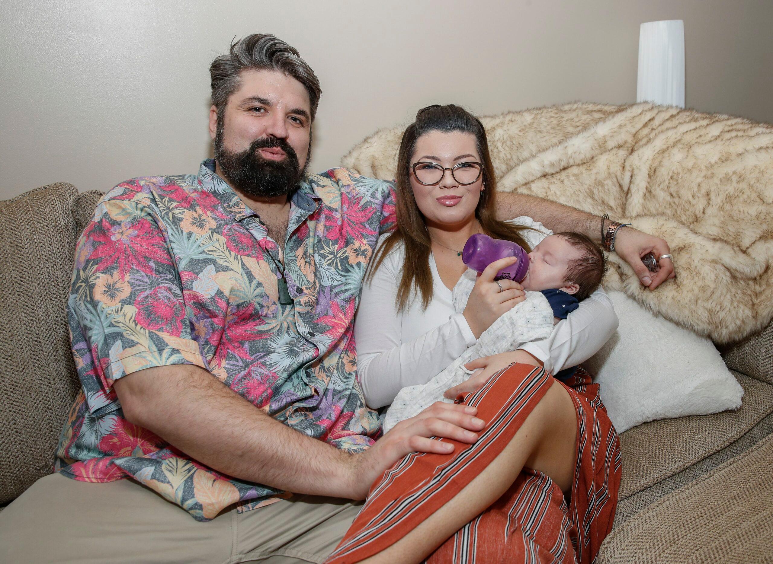 Amber Portwood and Andrew Glennon