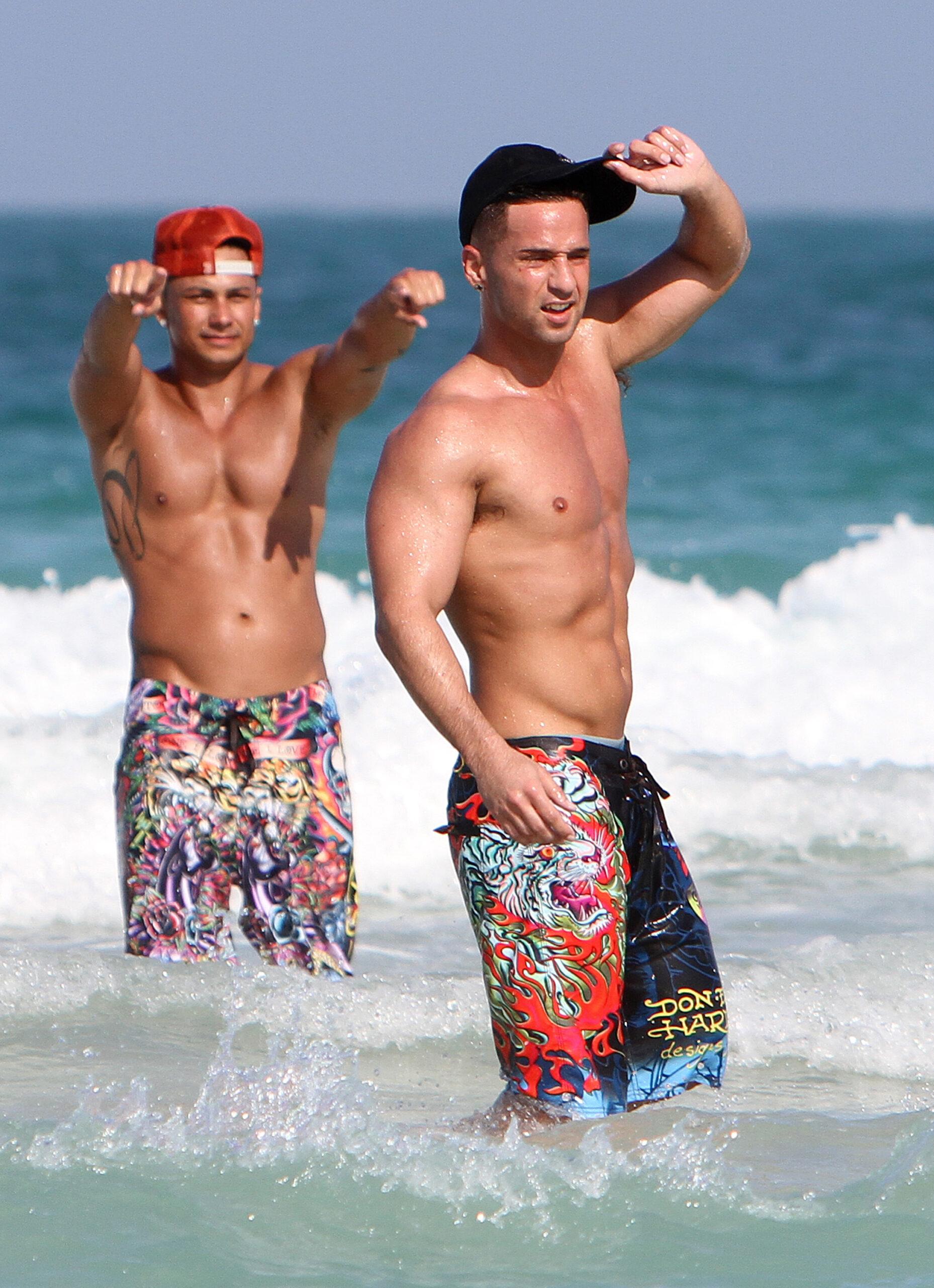 Mike Sorrentino and Pauly D. 