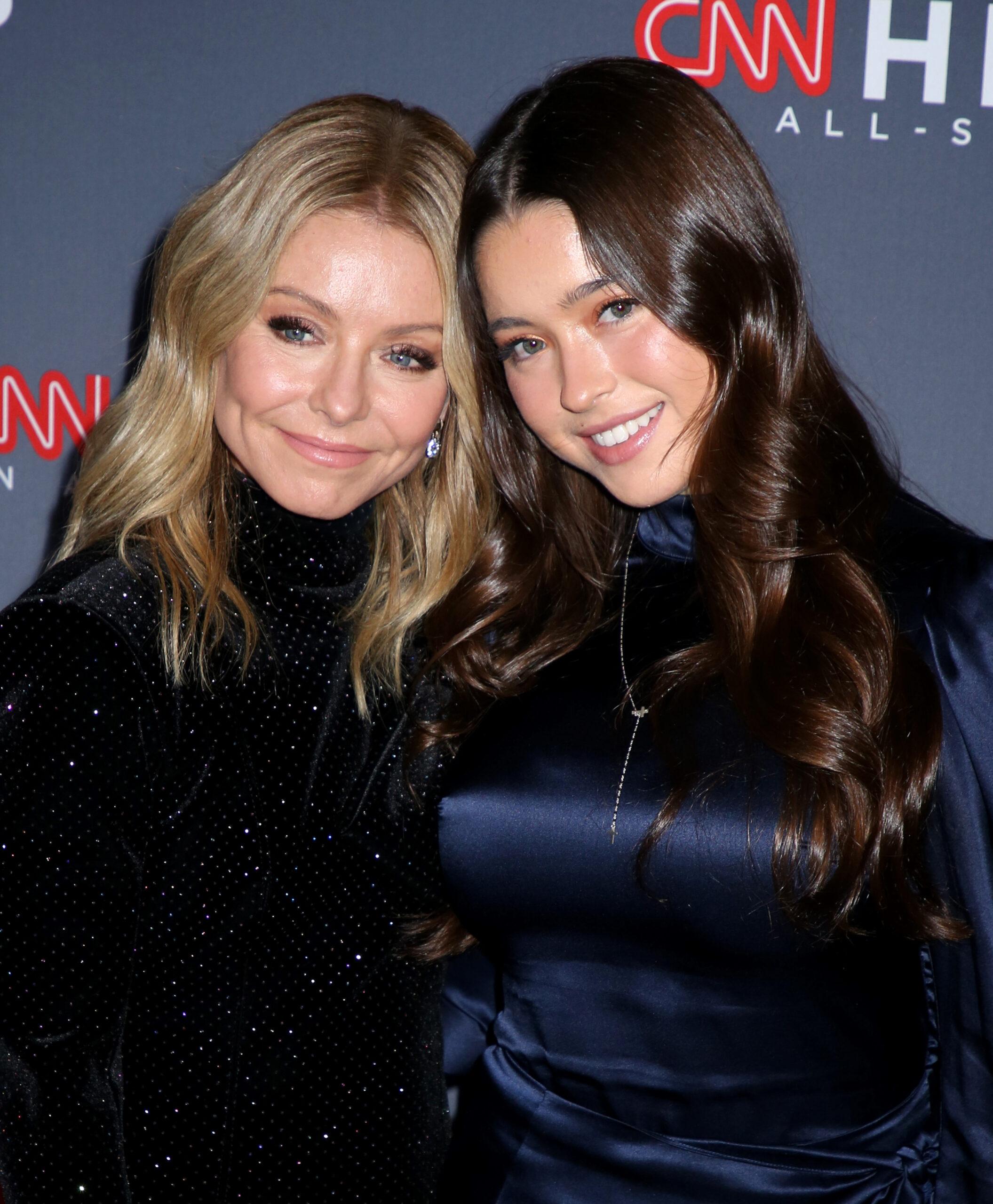 Kelly Ripa with daughter Lola