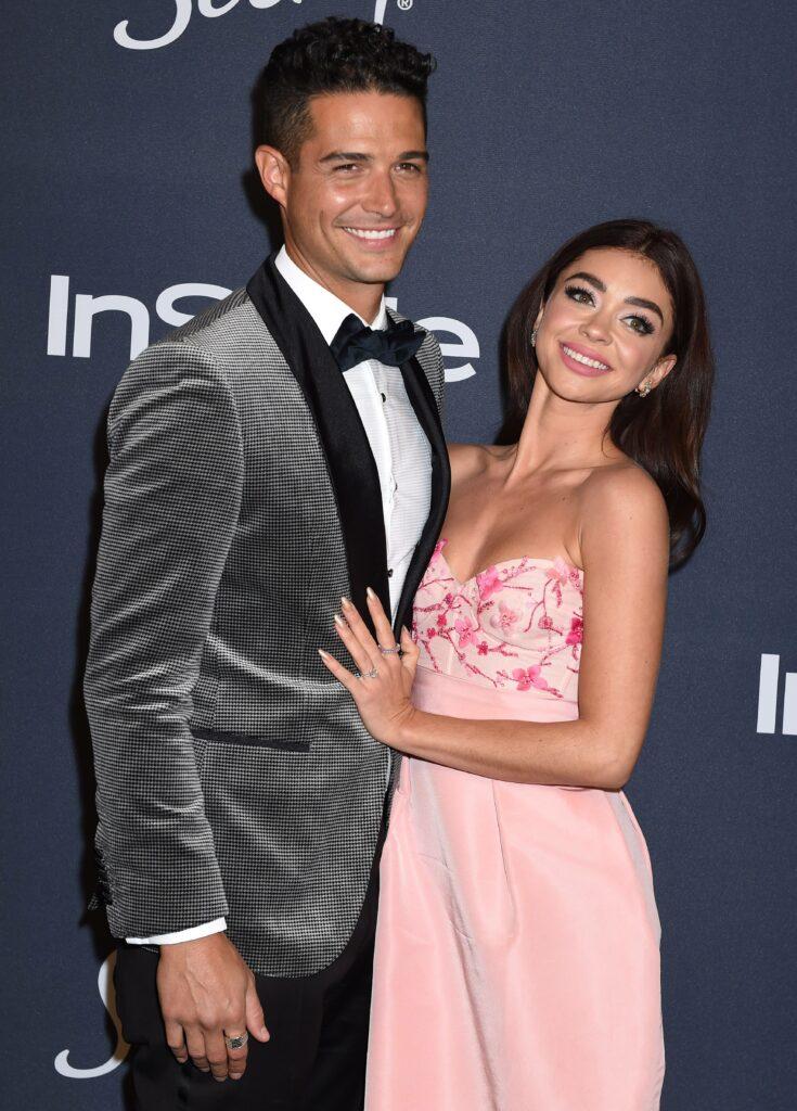 Sarah Hyland & Wells Adams Celebrate 5 Years Of Relationship