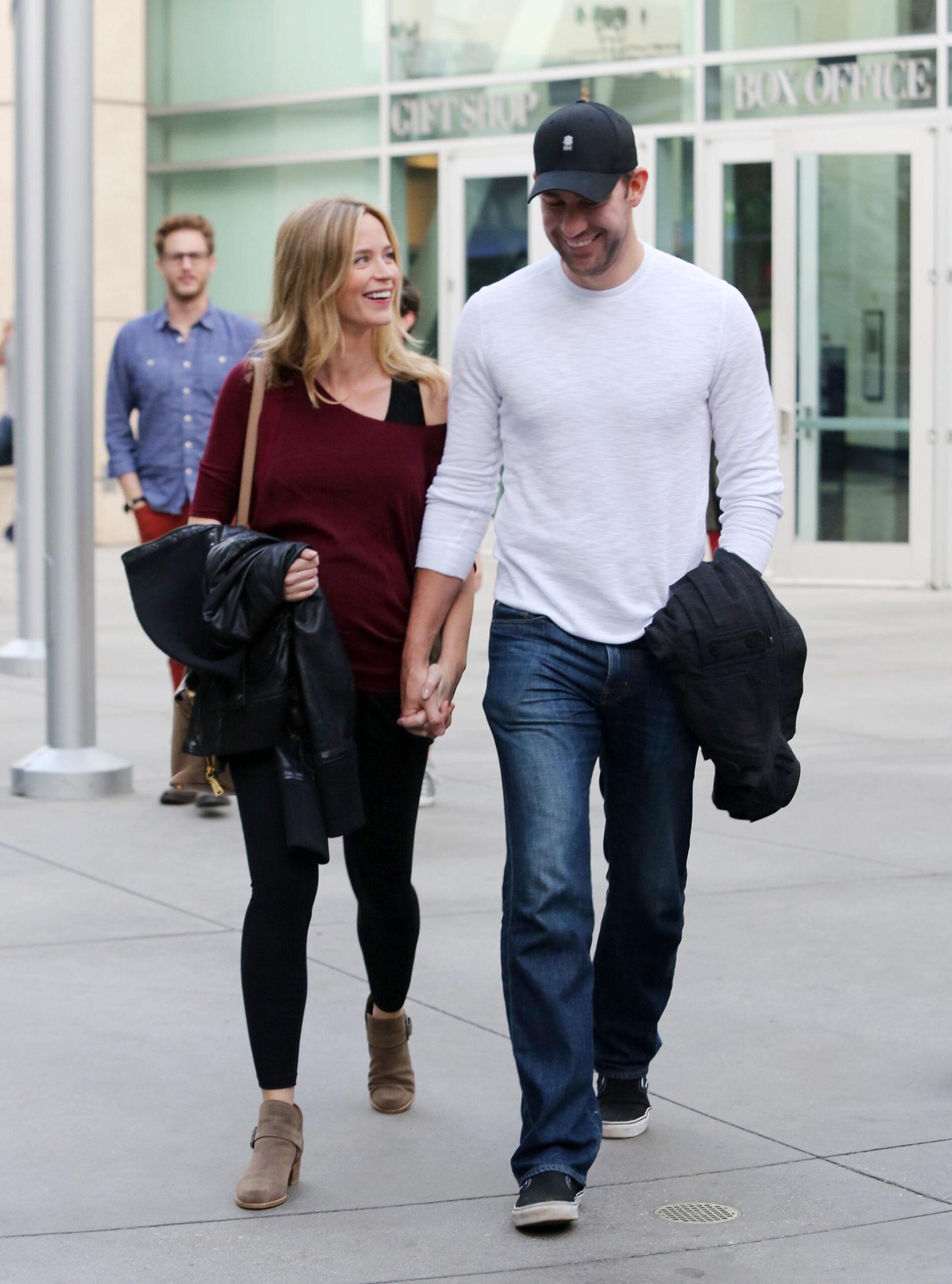 Emily Blunt and John Krasinski