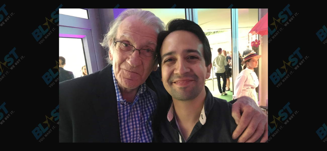 Lin-Manuel Miranda and David Warner