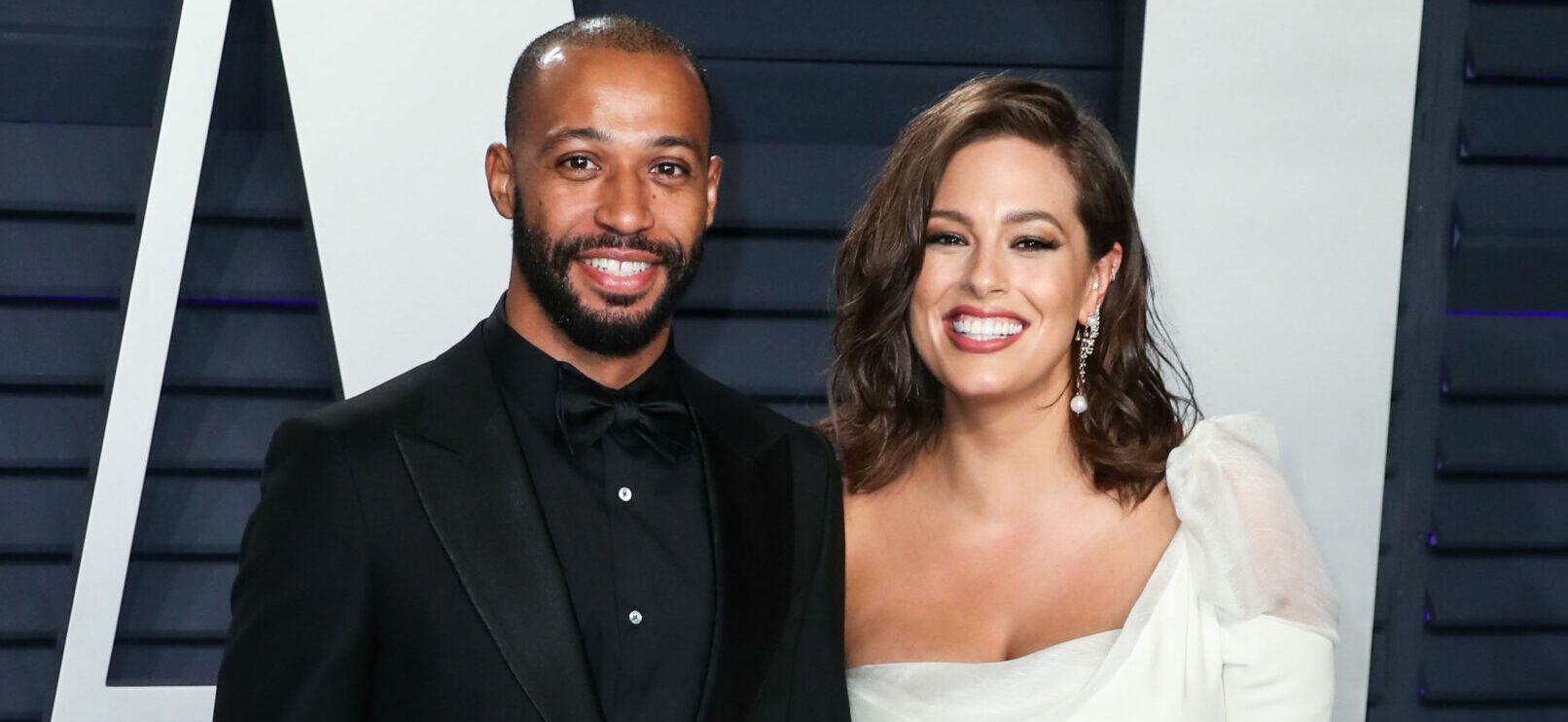 Ashley Graham and Justin Ervin at Joe Jonas and Sophie Turner's Wedding, See What All the Cool Kids Wore to Joe Jonas and Sophie Turner's Wedding