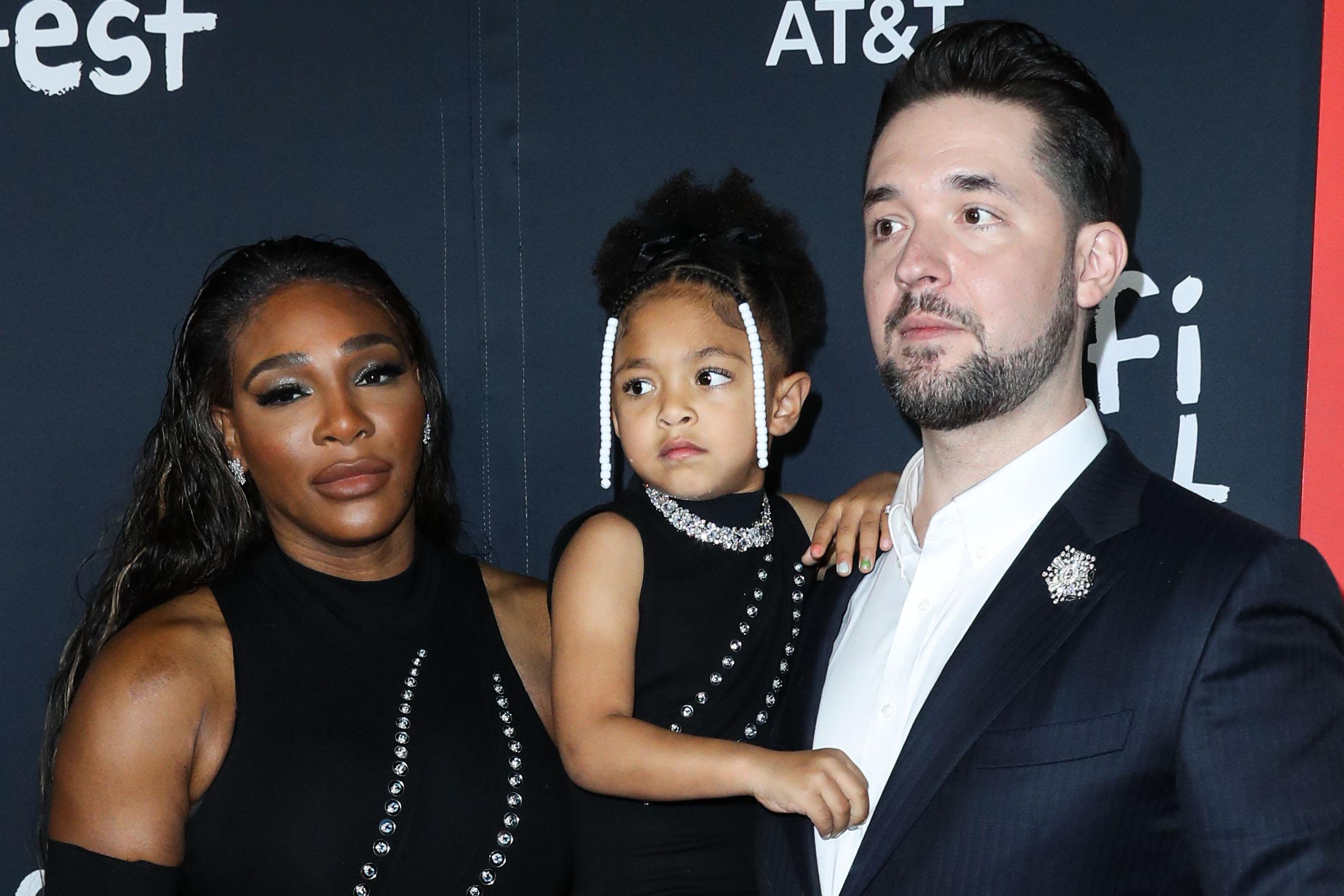 Serena Williams and family at 2021 AFI Fest - Closing Night Premiere Of Warner Bros. Pictures' 'King Richard'