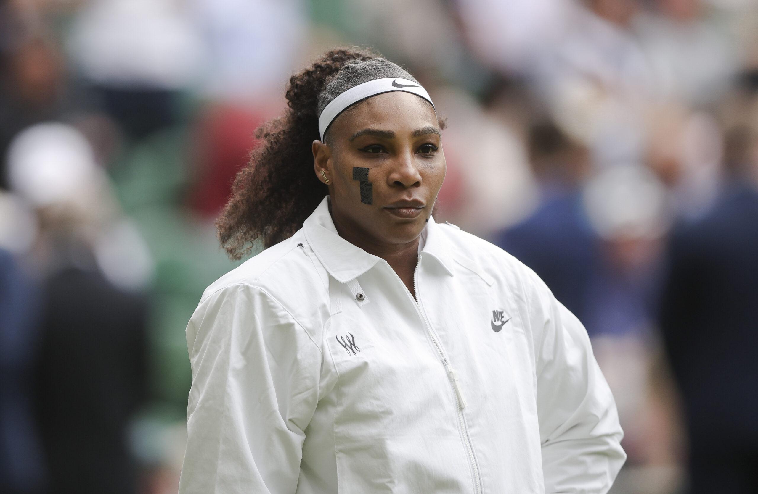 Serena Williams at Wimbledon Live Day 2