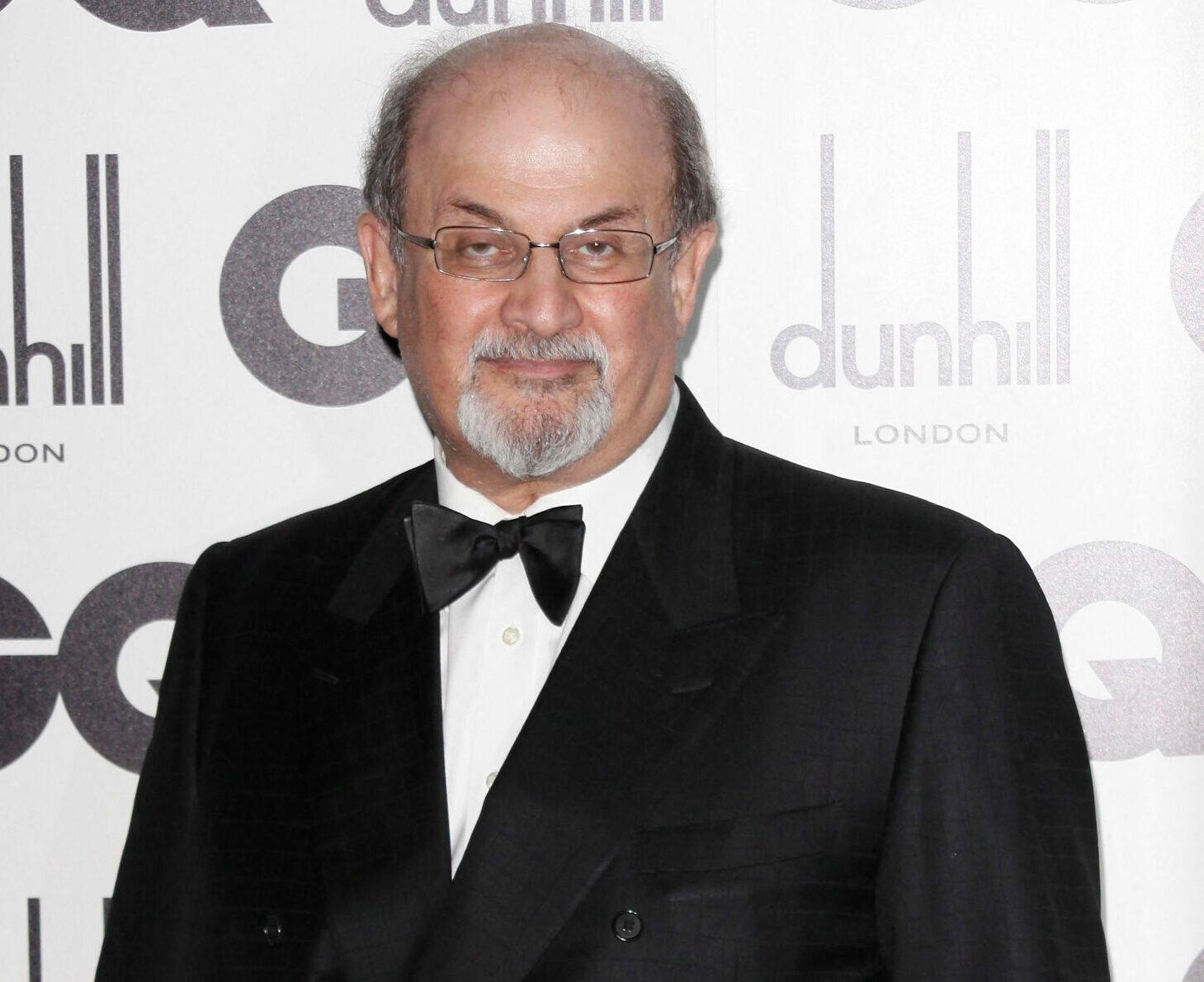 Salman Rushdie Arrivals at the Royal Academy Summer Exhibition 2012