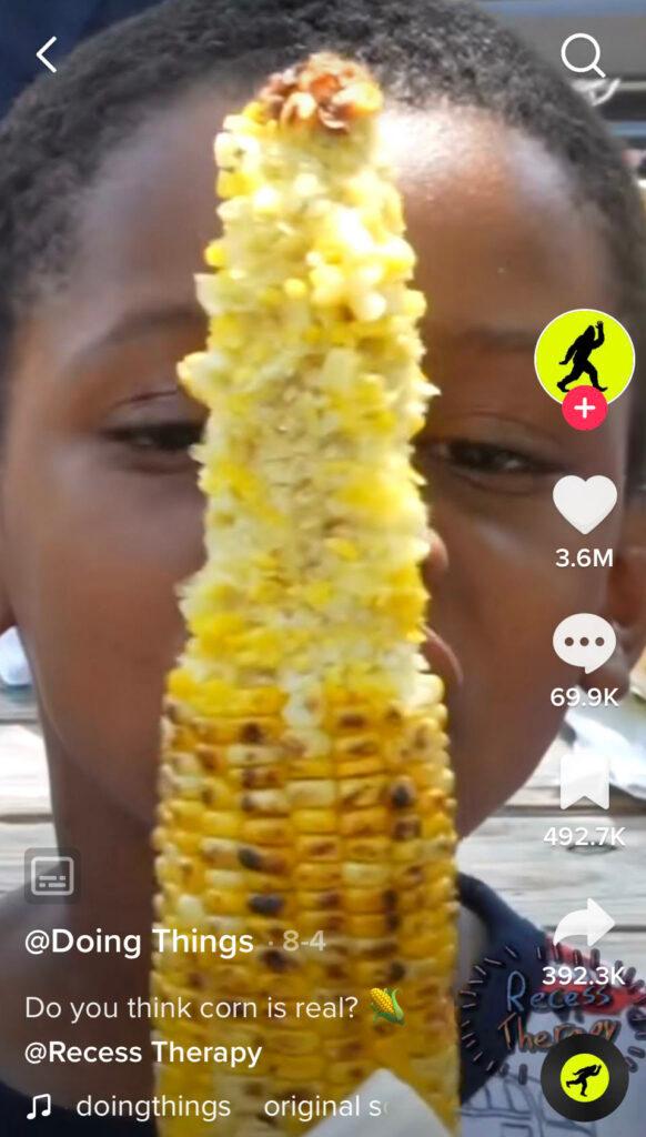 'I Love Corn!' The 'Corn Kid' Is Stealing The Show On TikTok!