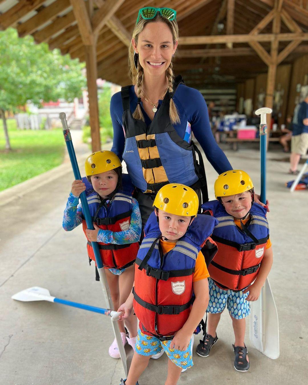 Meghan King and her kids
