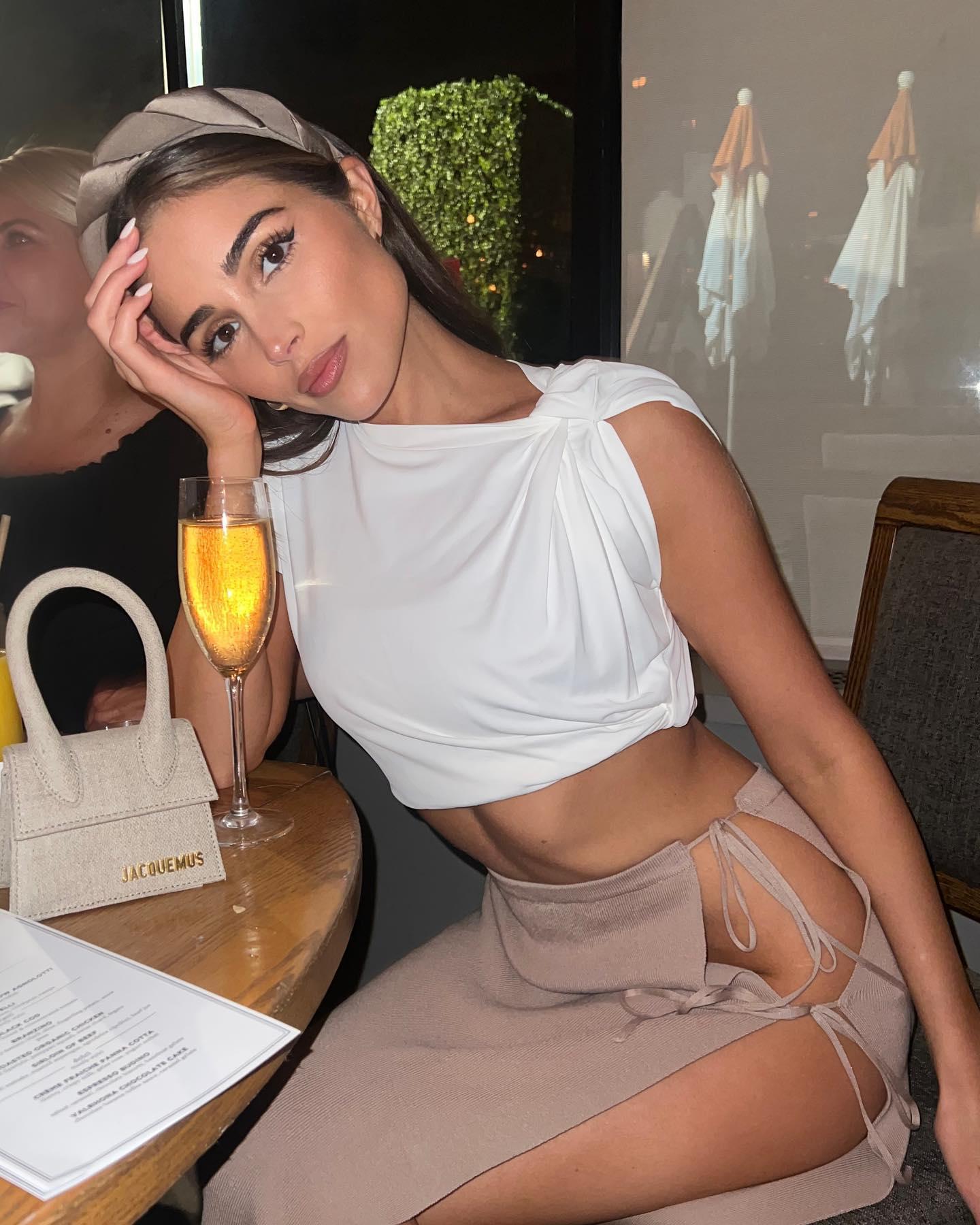 Olivia Culpo out to dinner