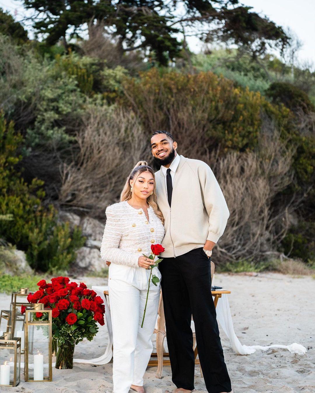 Jordyn Woods and Karl Anthony Towns