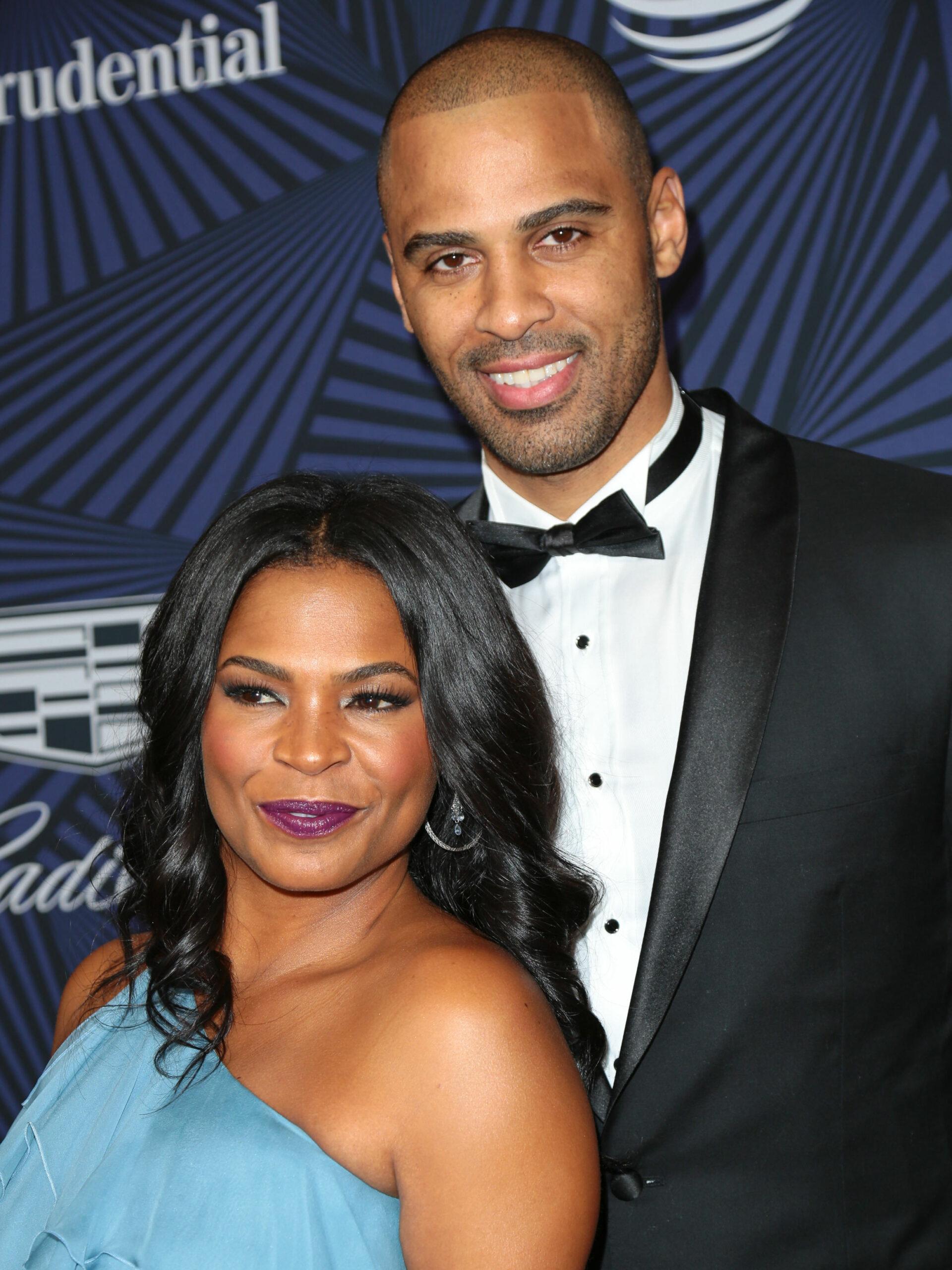 Nia Long and Ime Udoka at the BET's 2017 American Black Film Festival Honors Awards