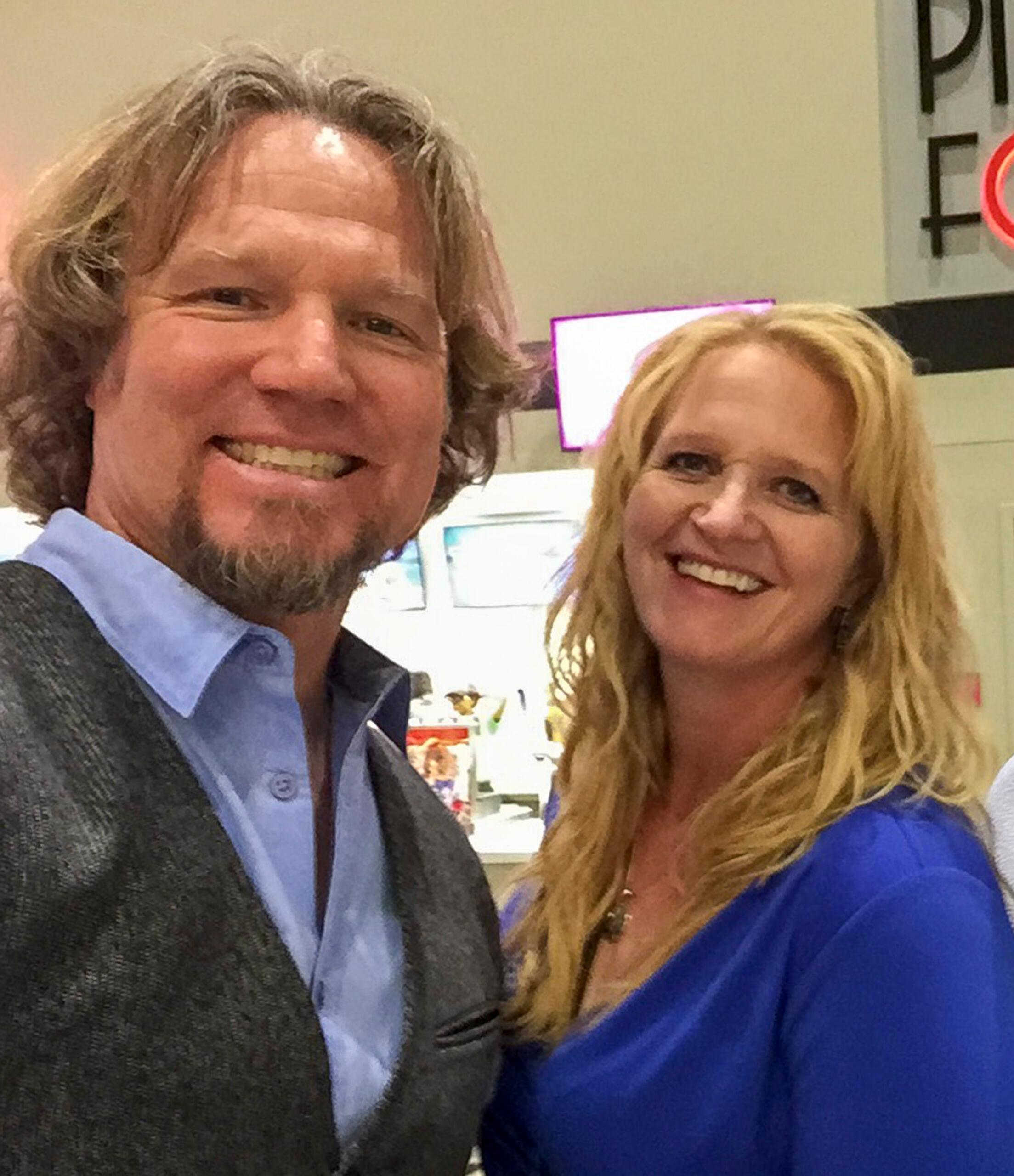 Sisterwives' Kody and Christine Brown attend opening of T-Mobile arena