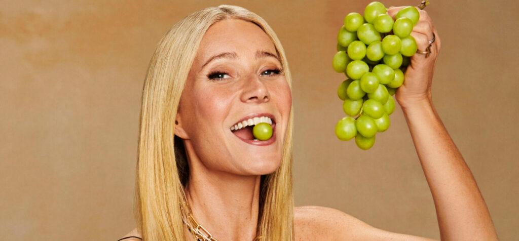 Gwyneth Paltrow eats Goop This Smells Like My Vagina candle in fun Uber Eats Super Bowl commercial