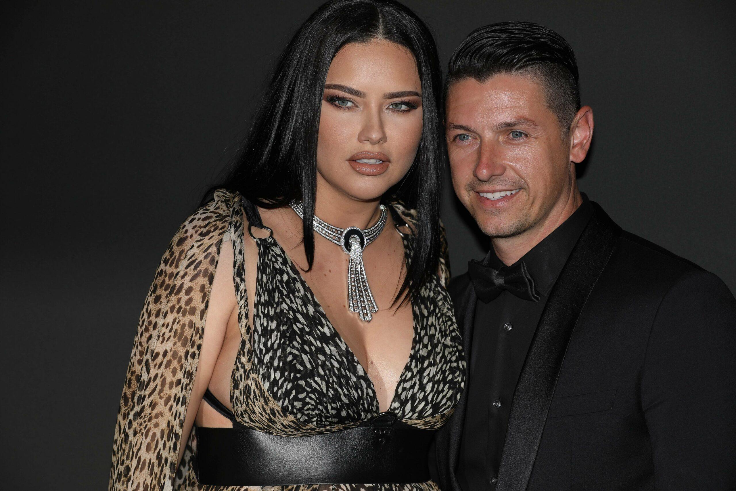 Adriana Lima and Andre Lemmers at Cannes Film Festival 2022