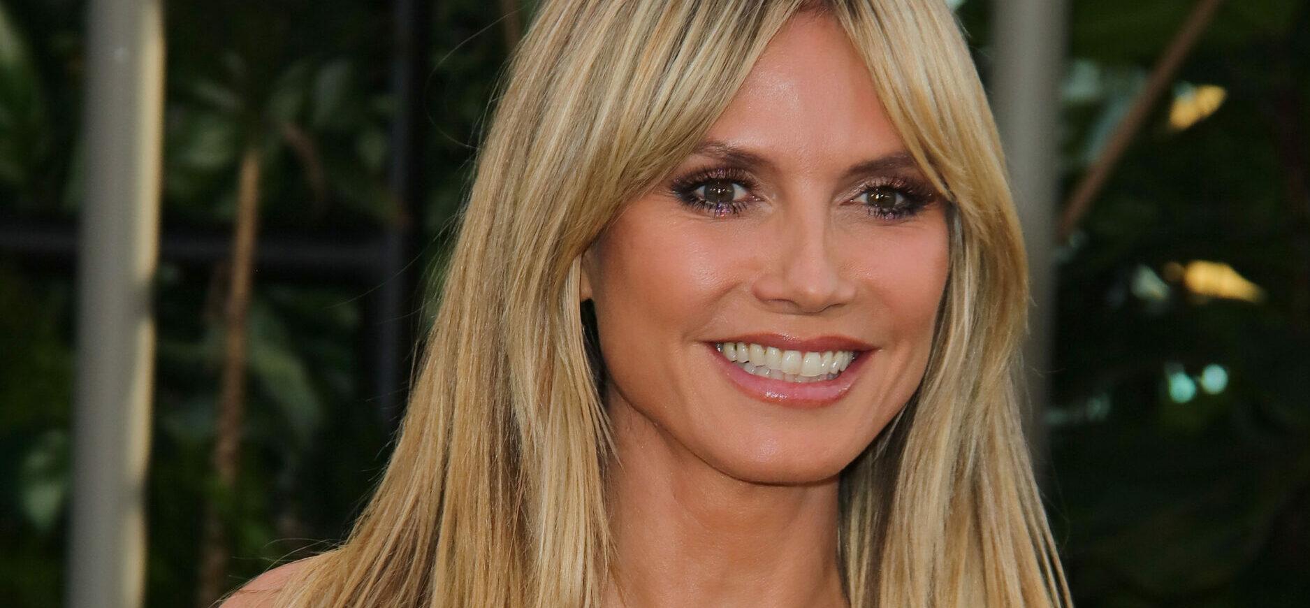 Heidi Klum In Revealing Swimsuit Says ‘Make Sure To Eat Your Fruits’