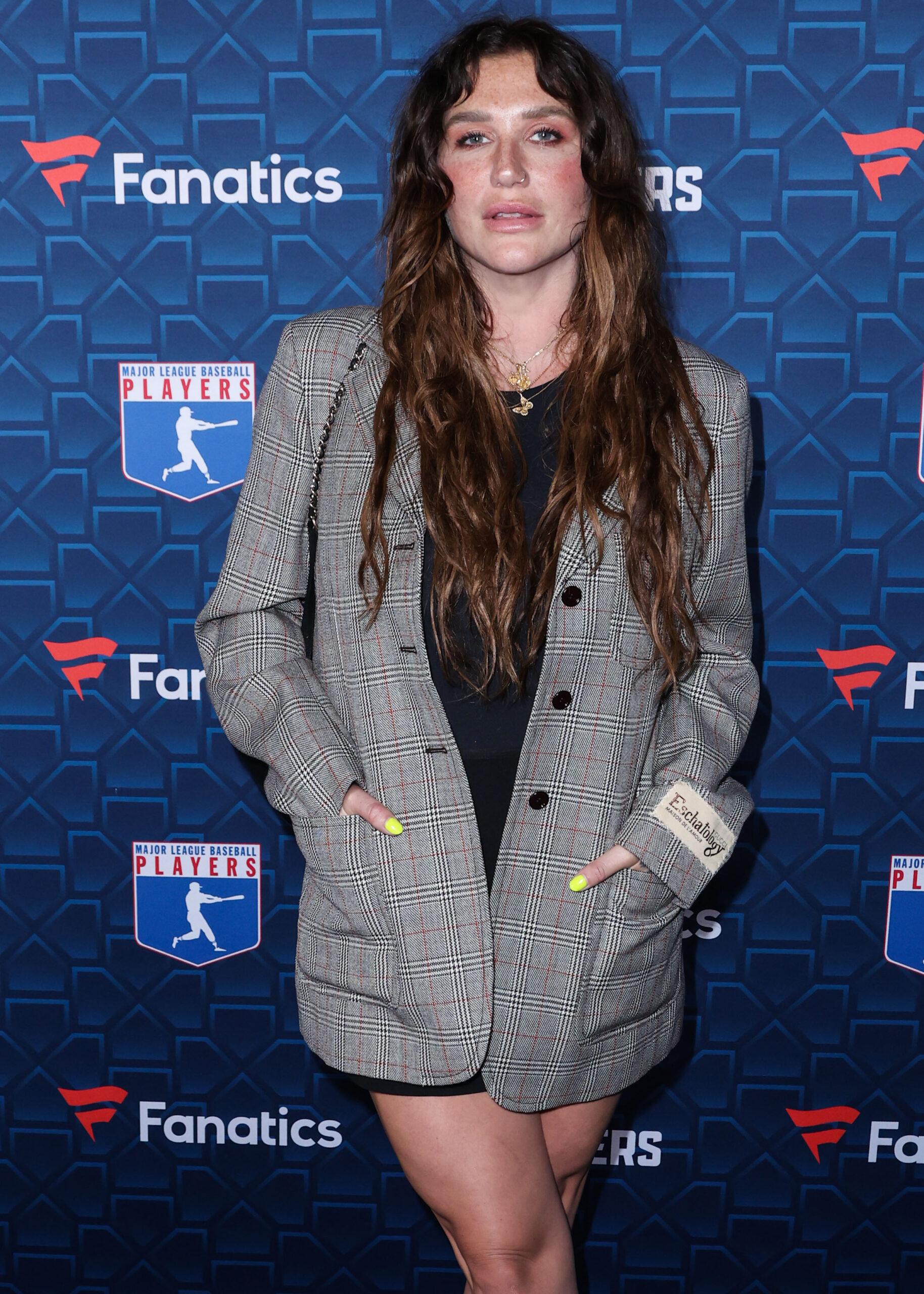 Kesha at The 'Players Party' 2022 Co-Hosted By Michael Rubin, MLBPA And Fanatics