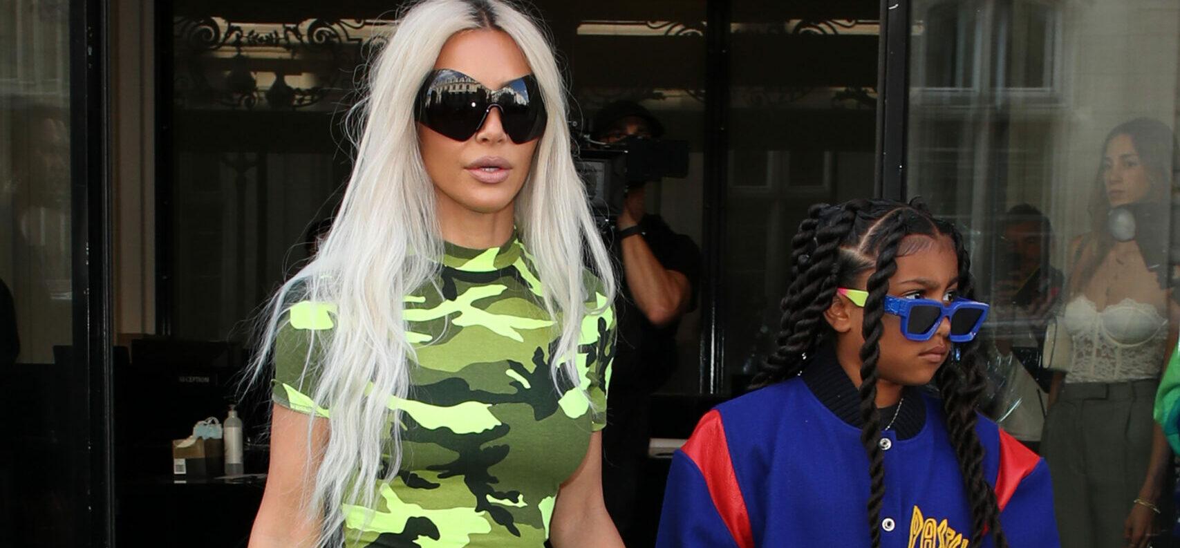 North West Is The Sole Owner Of This One-Of-A-Kind Karl Purse