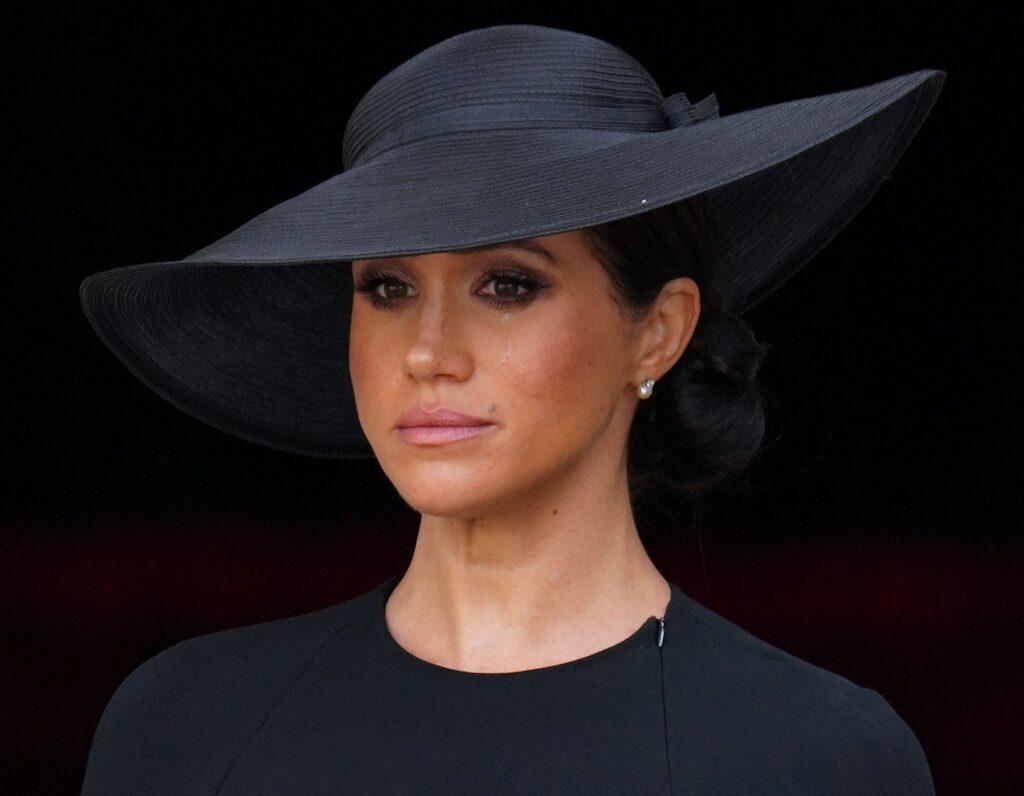 Meghan Markle Spotted Outside Wearing A Stress Relief Device