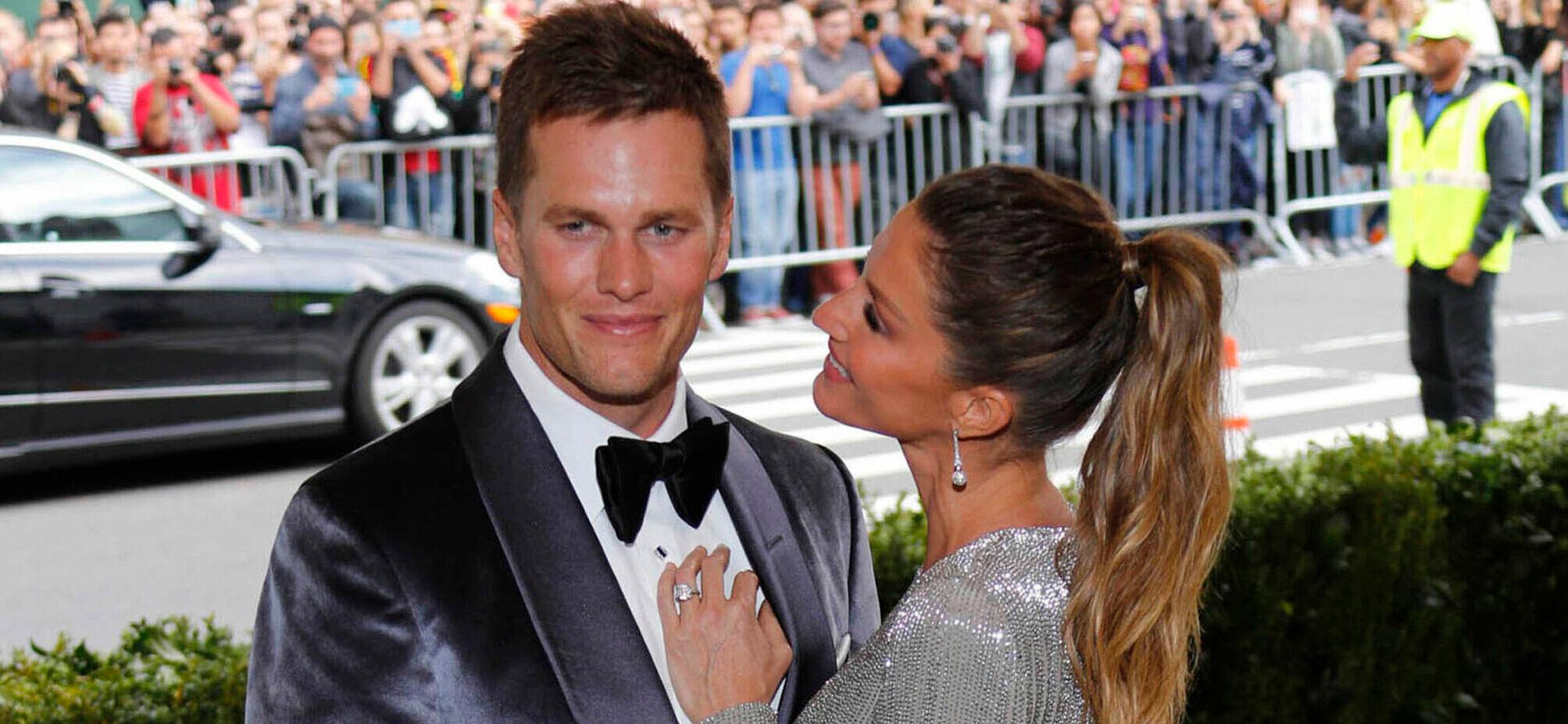 Tom Brady Flies Solo At Robert Kraft’s Wedding Amid Gisele Bündchen Marriage Woes
