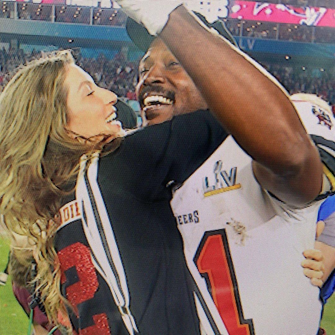 Antonio Brown and Gisele Bündchen