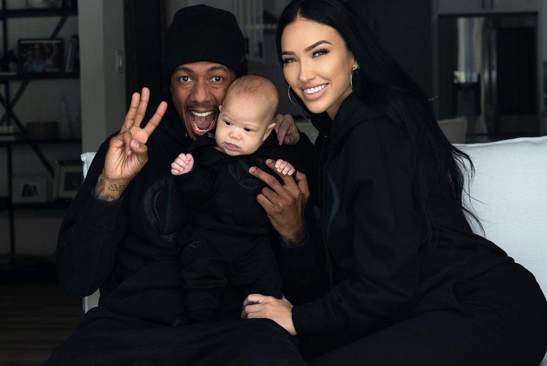 Bre Tiesi & Nick Cannon with their son