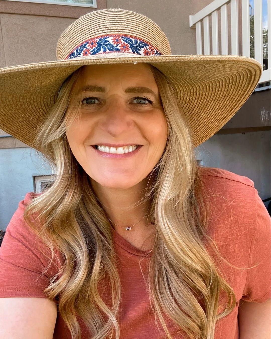 Christine Brown's post on her Instagram page