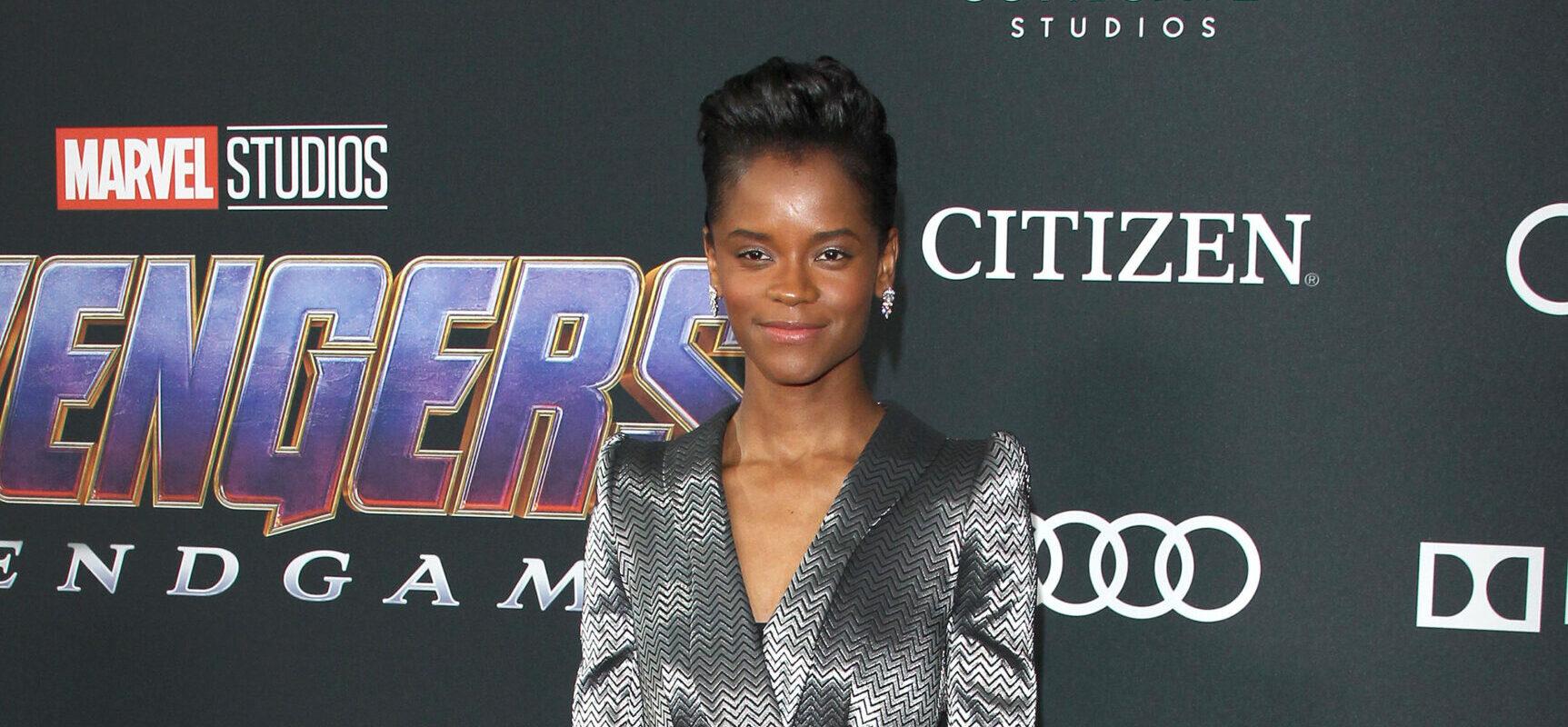 Letitia Wright, Star of Black Panther: Wakanda Forever, at the Avengers Endgame Premiere.