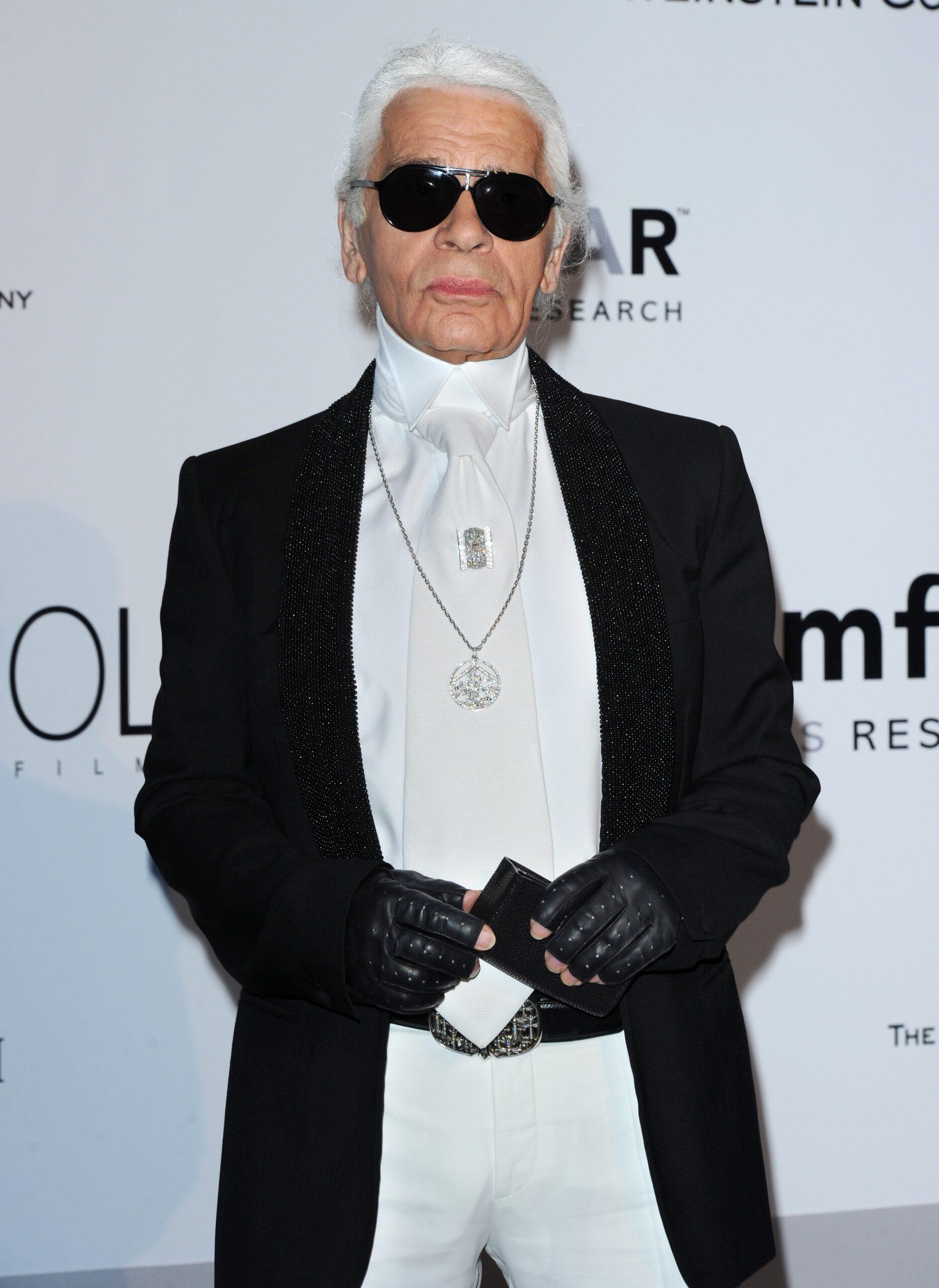 Karl Lagerfeld at 60th Cannes Film Festival