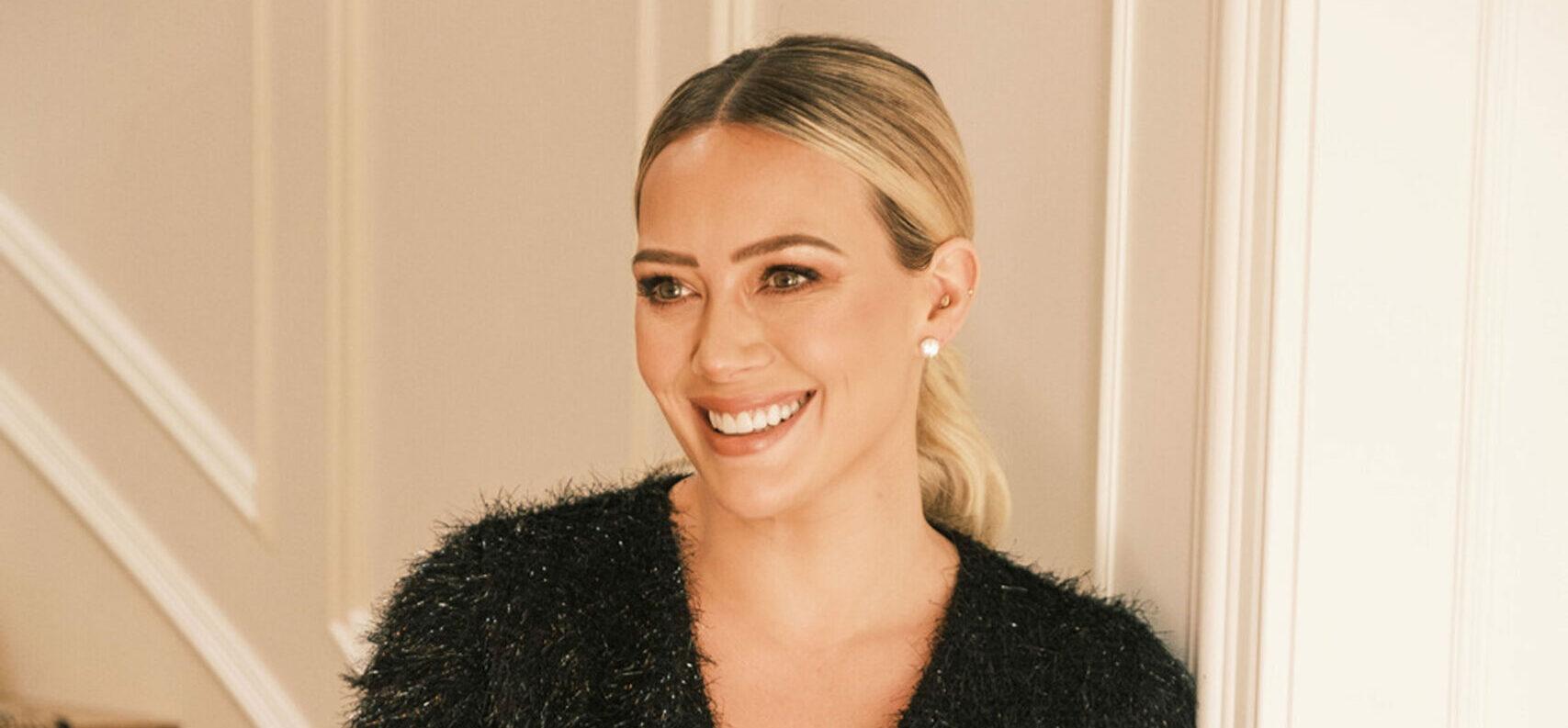 Hilary Duff Stuns Fans With Gorgeous Glam Look For Filming