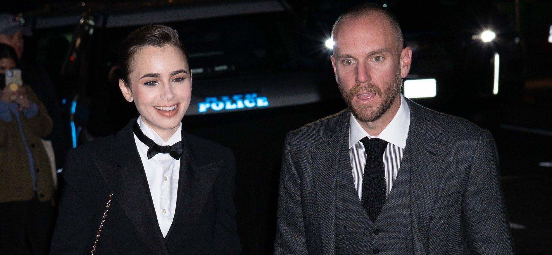 Lily Collins Is ‘Grateful’ For Her Husband, Charlie McDowell