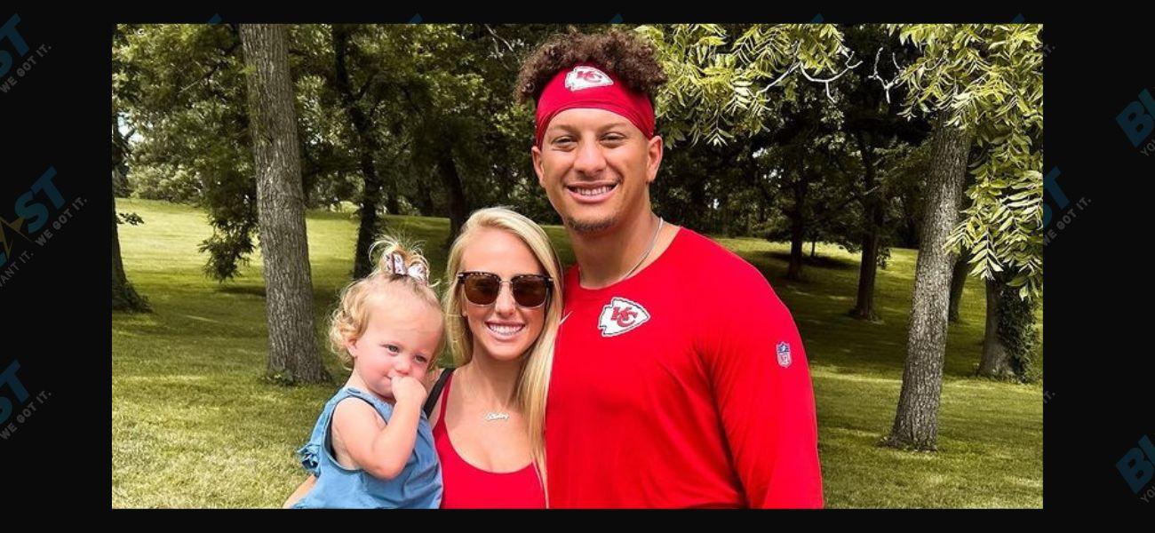 Brittany Mahomes Flaunts Baby Bump On Chiefs Sideline