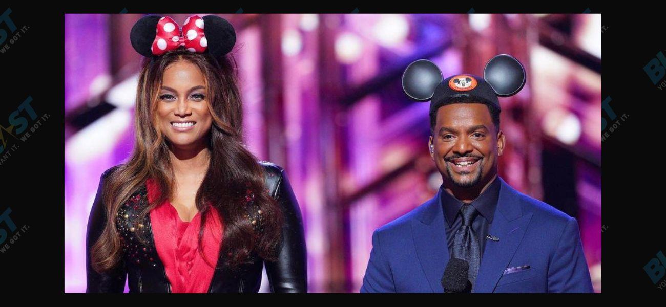 Tyra Banks and Alfonso Ribeiro on Dancing With the Stars