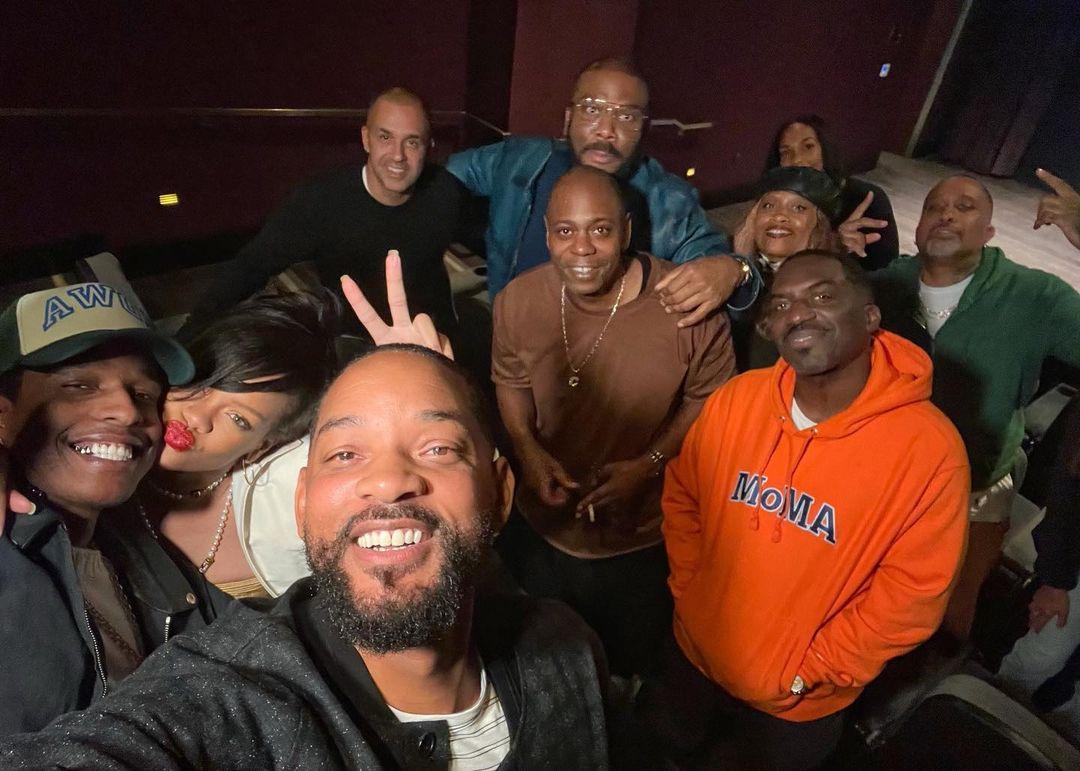 Will Smith's post on his Instagram page