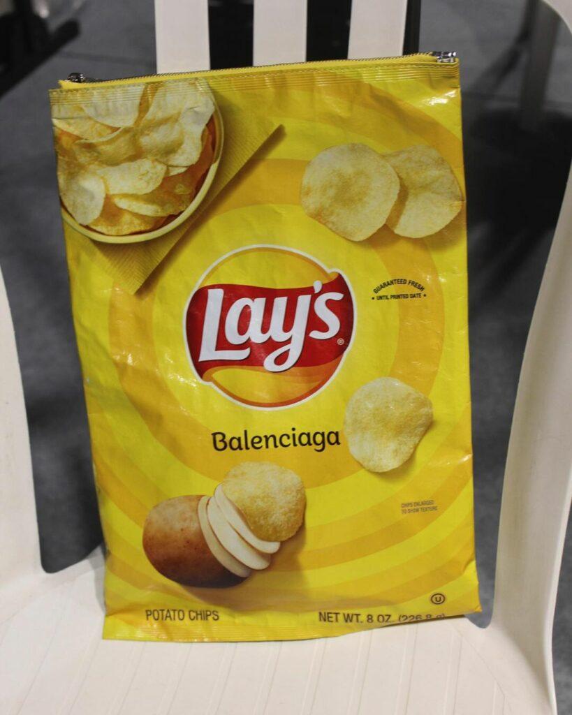 Lay's And Balenciaga Team Up For A Snack-Able Fashion Statement