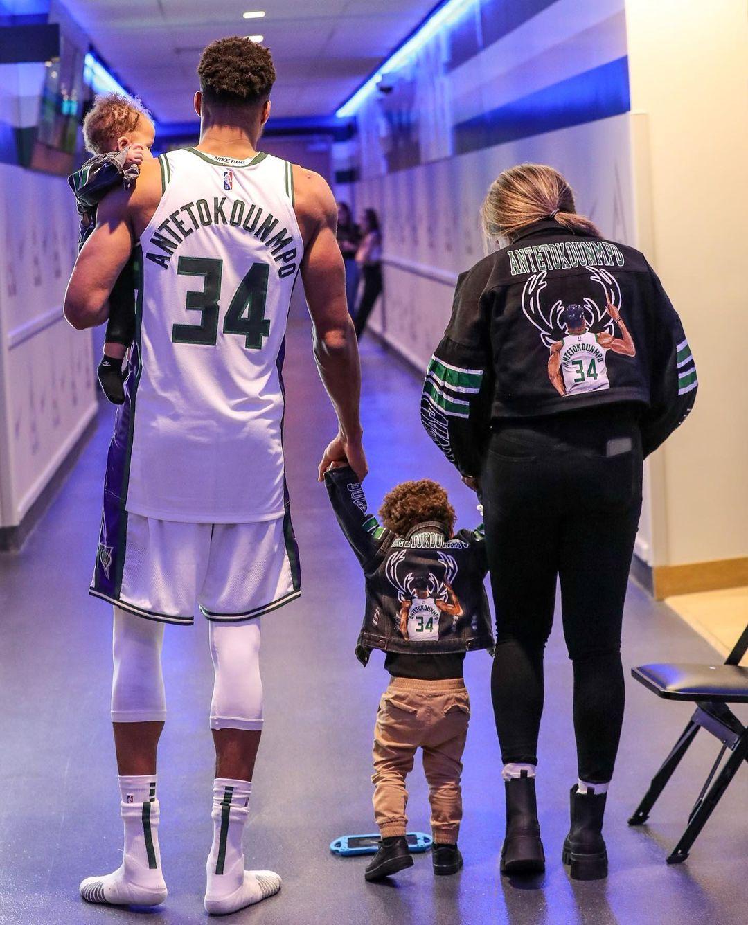 Giannis Antetokounmpo and Mariah Riddlesprigger have another baby on the way