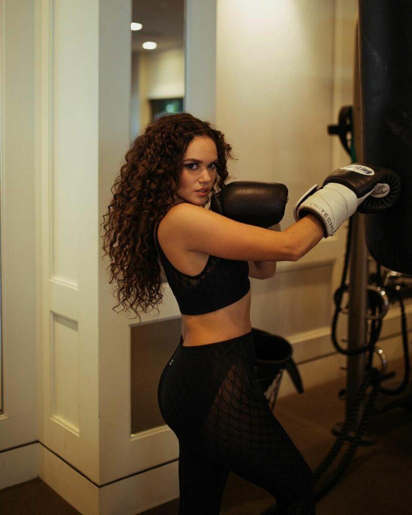 Madison Pettis posing for the camera.